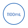 Jednorazowa, degradowalna miska papierowa o pojemności 1100 ml icon