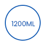 Jednorazowa, degradowalna miska papierowa o pojemności 1200 ml icon