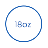 Jednorazowe, biodegradowalne papierowe kubki do lodów o pojemności 18 uncji icon