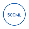 Jednorazowa, biodegradowalna papierowa miska na sałatkę o pojemności 500 ml icon