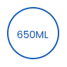 Jednorazowa, degradowalna miska papierowa o pojemności 650 ml icon