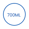 Jednorazowa, degradowalna miska papierowa o pojemności 700 ml icon